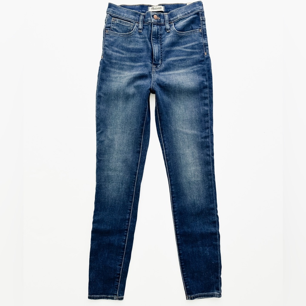 NWT MADEWELL 11" High-Rise Roadtripper Jeans Bosner Wash 27